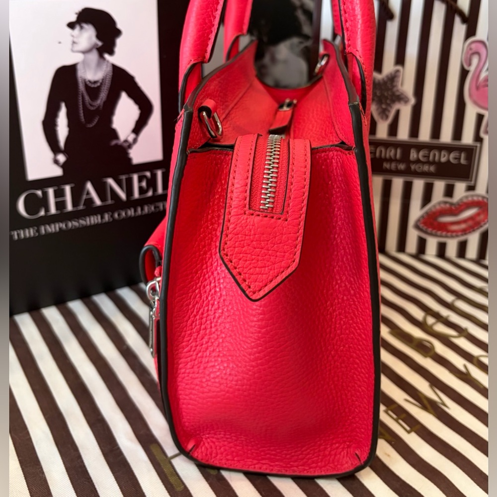 NWT FULL INCLUSION HENRI BENDEL RIVINGTON LIMITED EDITION SATCHEL/CROSSBODY - Picture 13 of 16